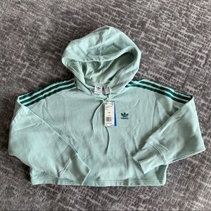 Adidas cropped hoodie NWT size xs
